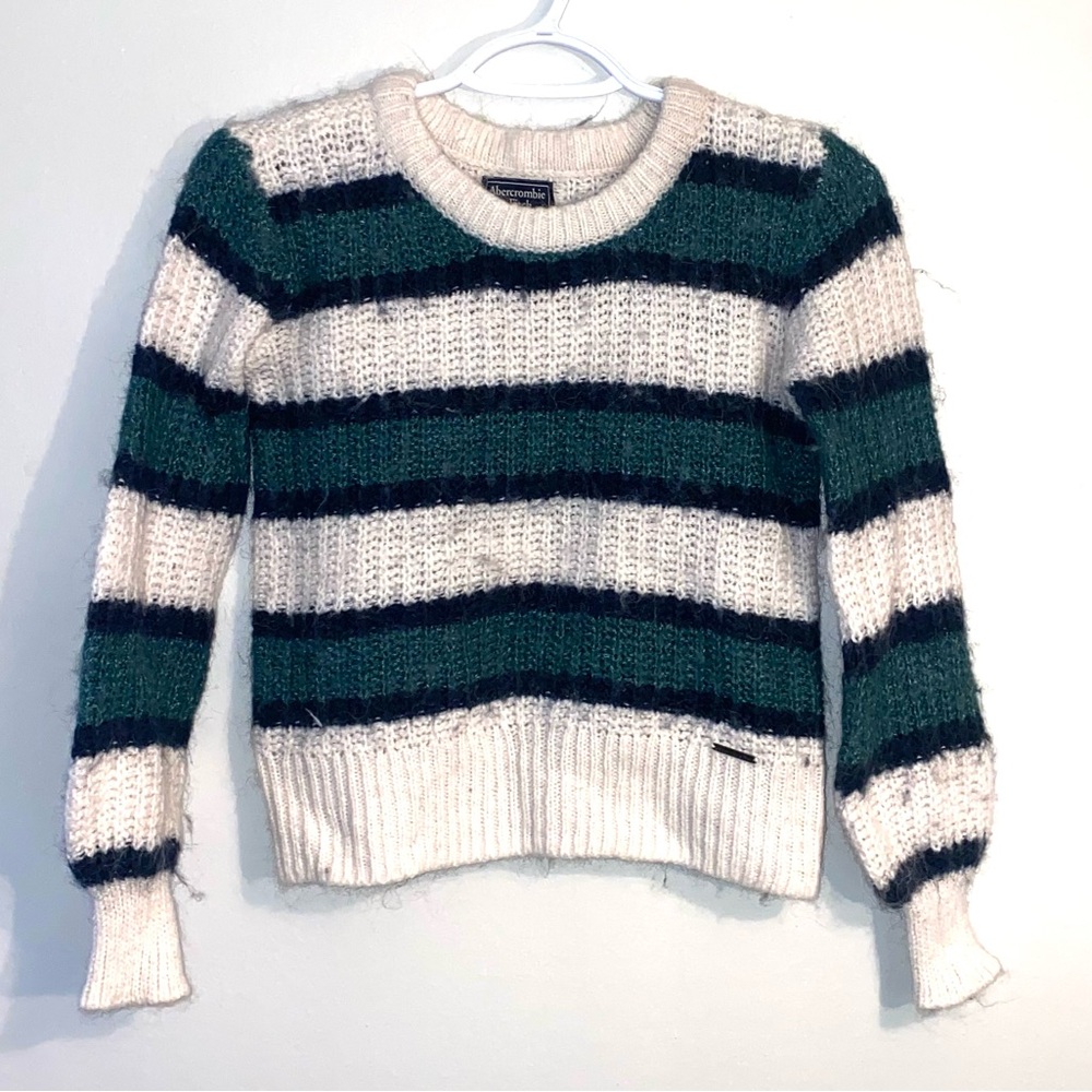 Striped warm sweater